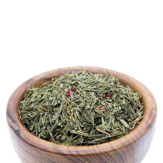 Zelený čaj s jahodami. 50 gr.