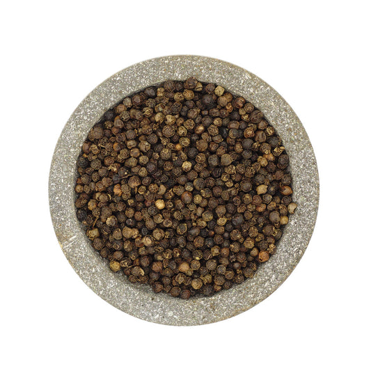 Celé čierne korenie. 50 gr.